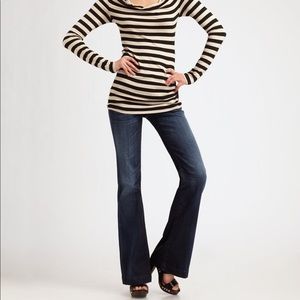 Citizens of Humanity Medium Rise Wide Leg Hutton Jeans